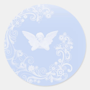 Blue Angel Runder Aufkleber