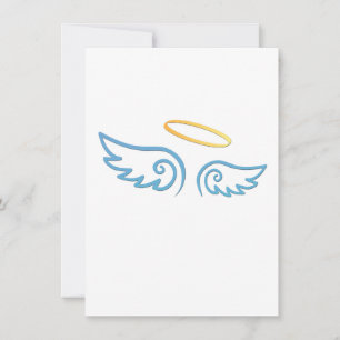 Blue Angel Wings mit Halo