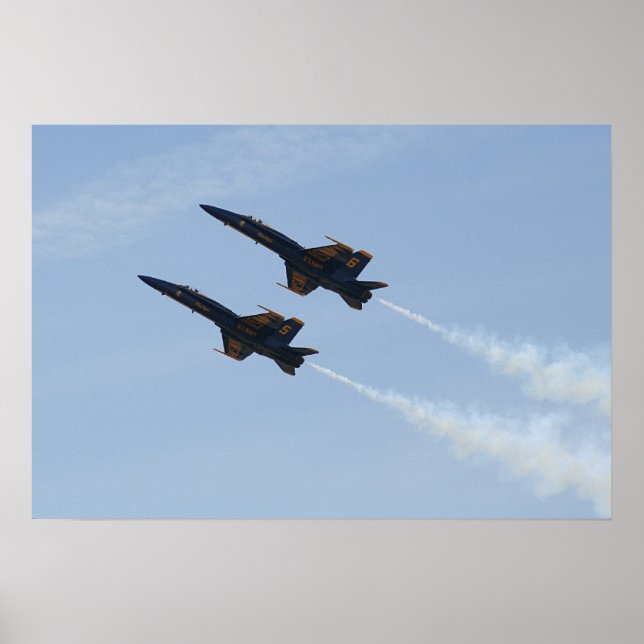 Blue Angels FA-18 Poster (Vorne)