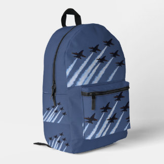 Blue Angels Jet Avions Volant Boys Sac à dos