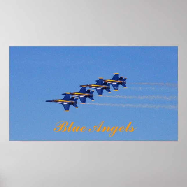 Blue Angels Poster (Vorne)