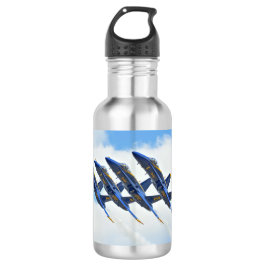 Blue Angels Wasser Flasche Edelstahlflasche
