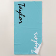 Blue Aquamarin Individuelle Name Personalisiert Be