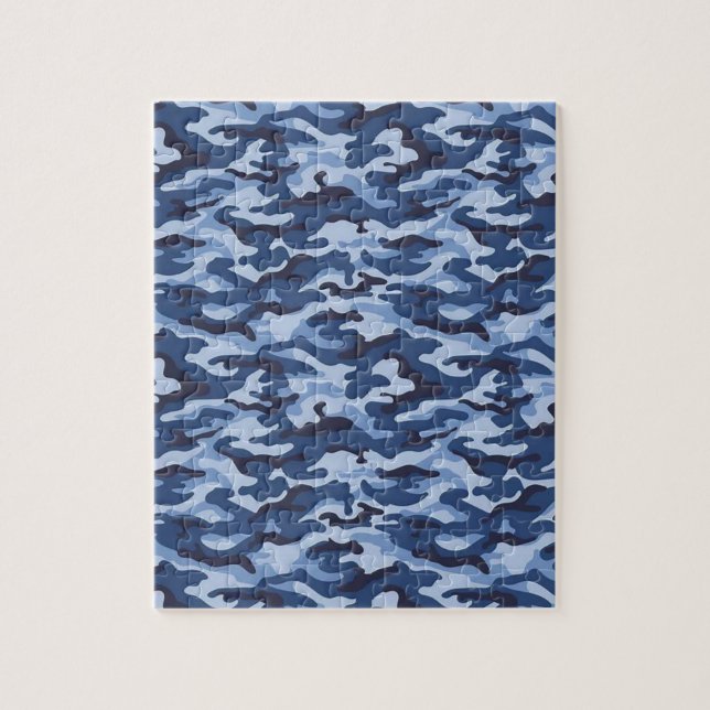 Blue Army Jigsaw Puzzle Daisy (Vertical)