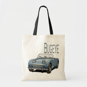Blue Austin Healey Sprite Tragetasche