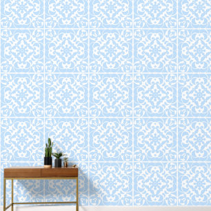 Blue Azulejos Portugiesisch Tapete