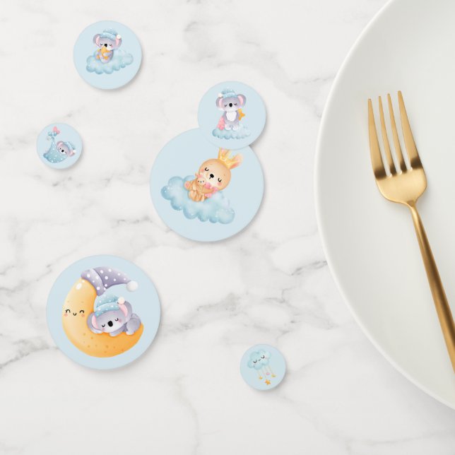 Blue Baby Boy Dusche Konfetti (Gruppe)