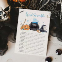 Blue Baby bricht Word Scramble Game