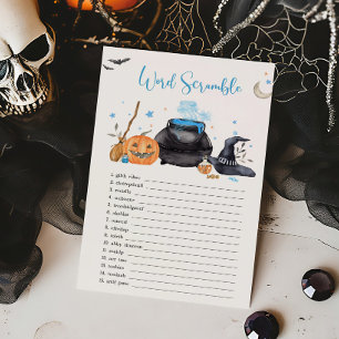 Blue Baby bricht Word Scramble Game
