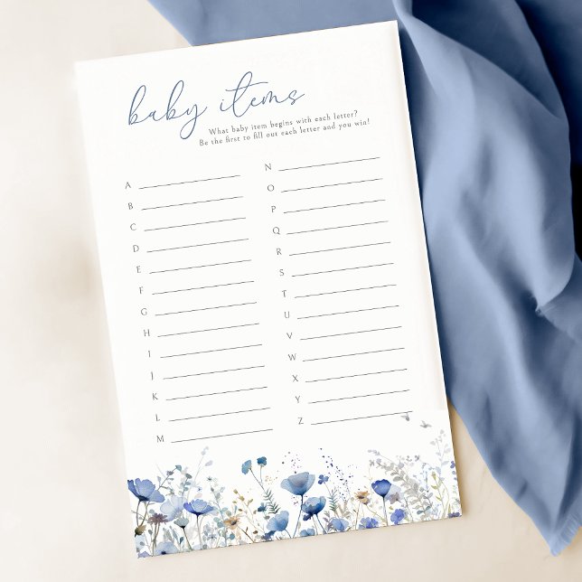 Blue Baby in Bloom Wildblume Baby Items Game (Von Creator hochgeladen)