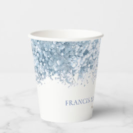 Blue Baby's Atem Taufen Pappbecher