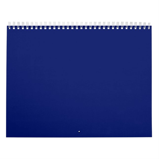 Blue Background auf einem Kalender (Titelbild)