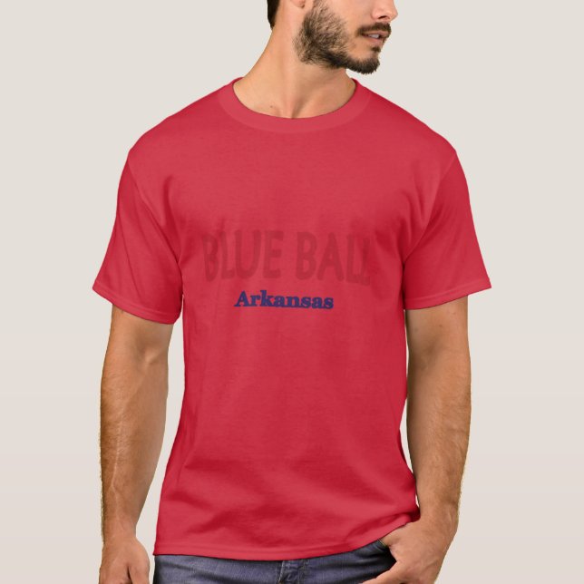 Blue Ball T-Shirt (Vorderseite)