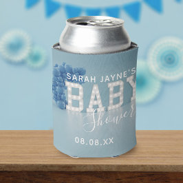 Blue Balloon Arch Baby Dusche Favor Can Cooler Dosenkühler
