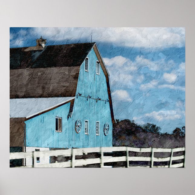 Blue Barn poster (Devant)