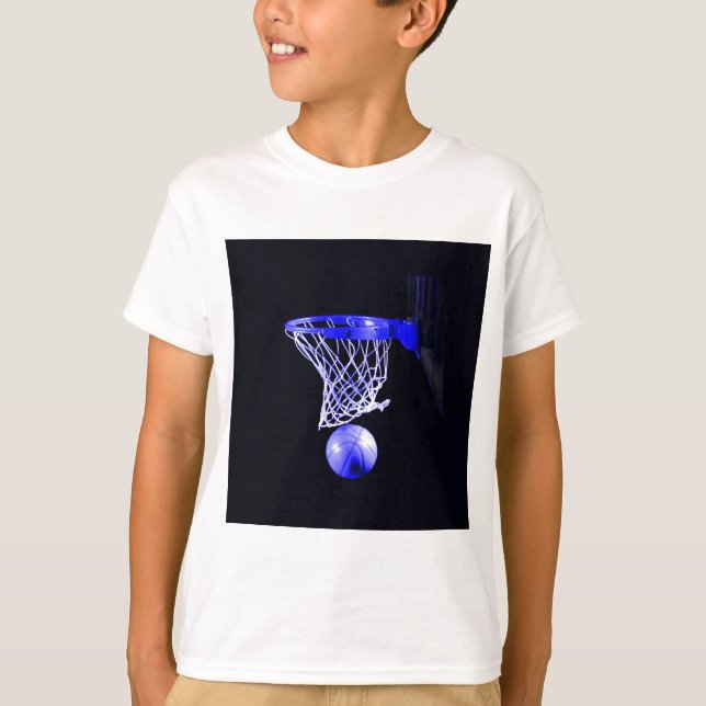 Blue Basketball T-Shirt (Vorderseite)
