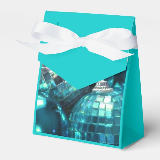 Blue Baubles favorisierte Box Blau Geschenkschachtel (Vorderseite)