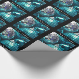 Blue Baubles Frohe Weihnachtsverpackung Papier sch Geschenkpapier