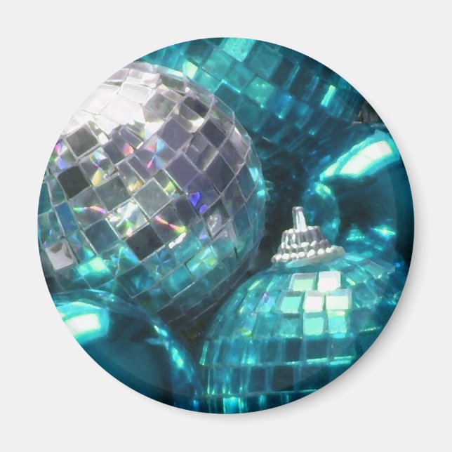 Blue Baubles Kühlschrankmagnet (Vorne)