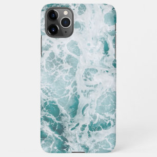 Blue Beach Waves Handy Case iPhone 11Pro Max Hülle