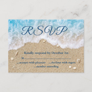 Blue Beach Waves RSVP