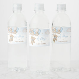 Blue Bear Balloons Baby Dusche