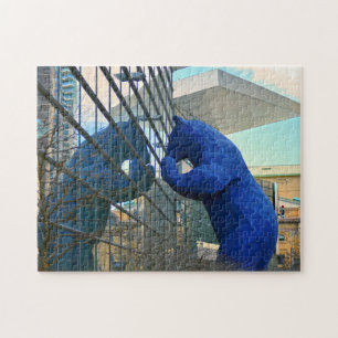 Blue Bear Monument Denver.