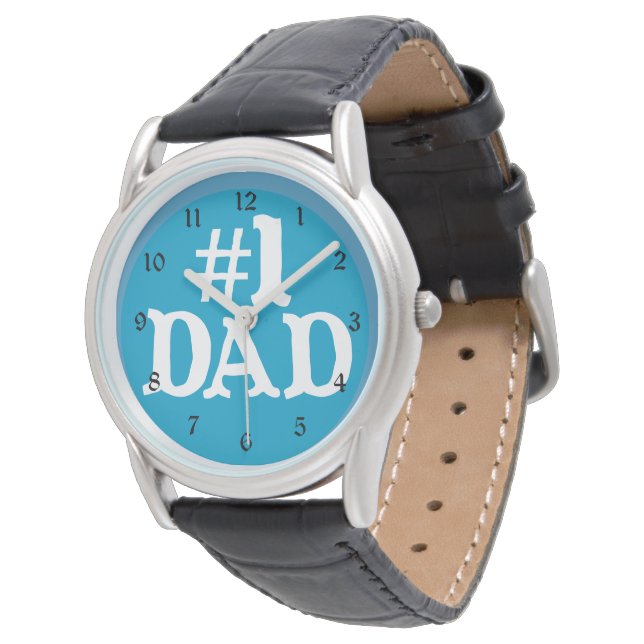 Blue Best Vater Armbanduhr (Schrägansicht)