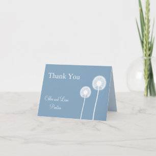 Blue Best wünscht! Hochzeitskarte Dankeskarte