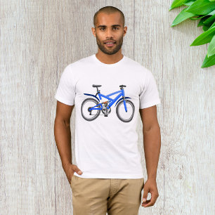 Blue Bicycle Mens T - Shirt