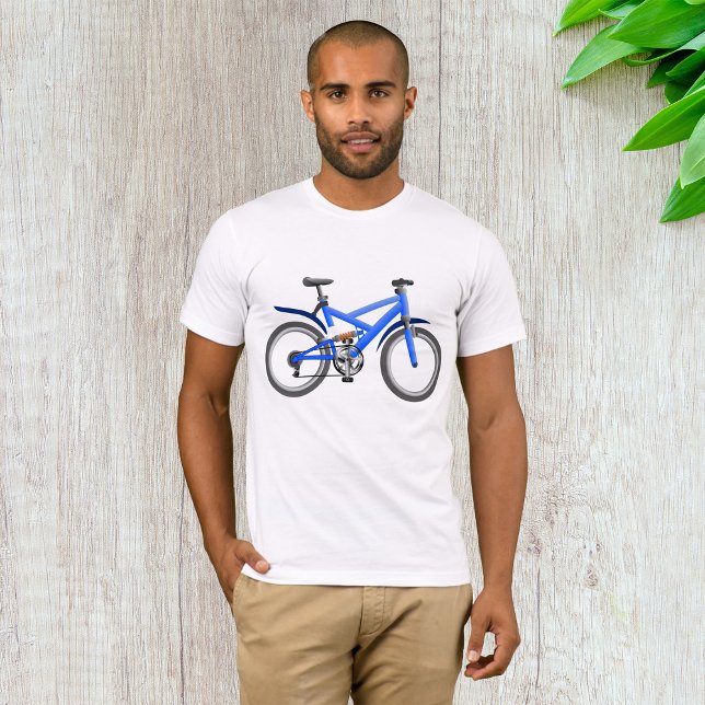 Blue Bicycle Mens T - Shirt (Von Creator hochgeladen)