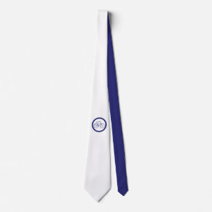 Blue Bike Tie Krawatte