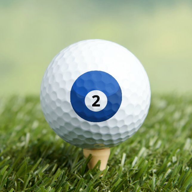 Blue Billiard Ball Nummer Zwei (Insitu T-Shirt)