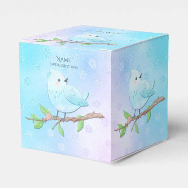 Blue Bird Fevor Box Geschenkschachtel (Vorderseite)