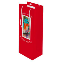 Blue Bird-Geschenktasche