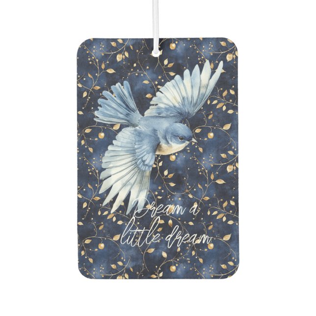 Blue Bird Gold Leaves Dream Autolufterfrischer (Vorderseite)
