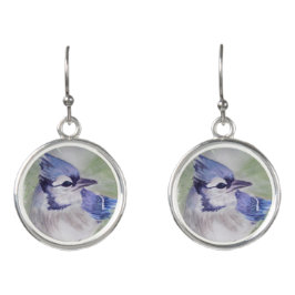 BLUE BIRD IN PARADISE OHRRINGE