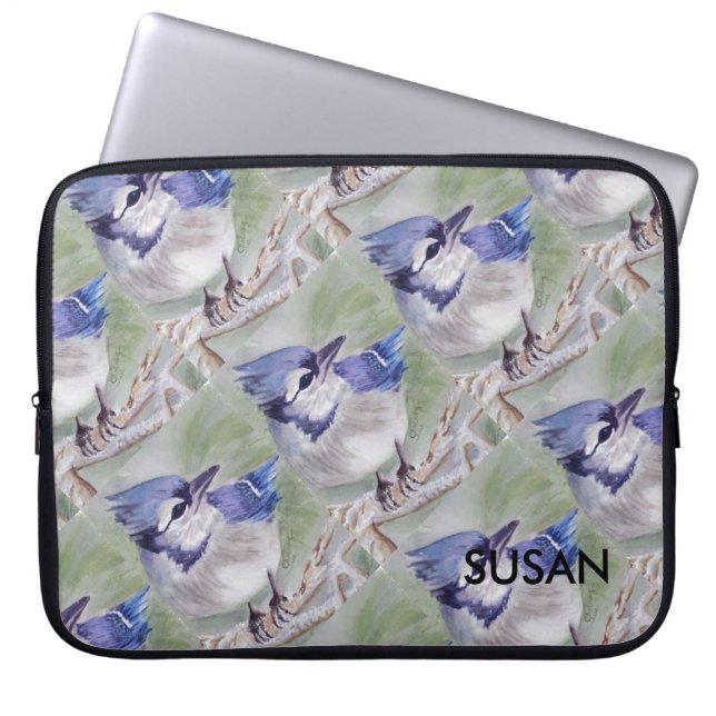 BLUE BIRD LAPTOPSCHUTZHÜLLE (Vorderseite)