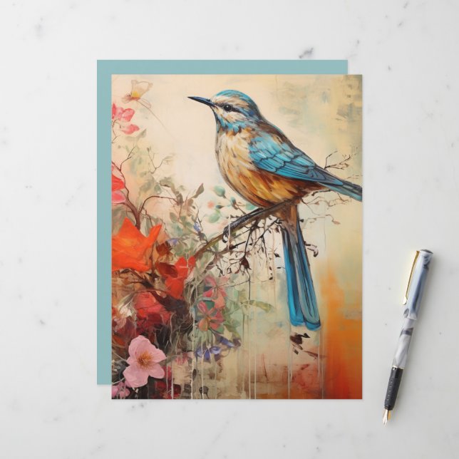 Blue-Bird-Mischung (Vorderseite/Rückseite Beispiel)