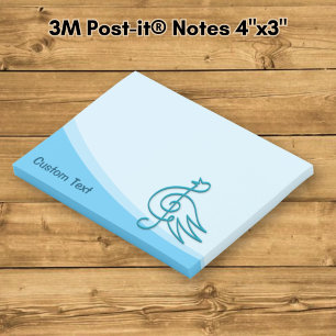 Blue Bird Music Post-it Klebezettel