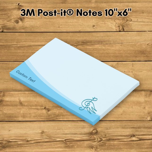 Blue Bird Musik Post-it Klebezettel (Von Creator hochgeladen)