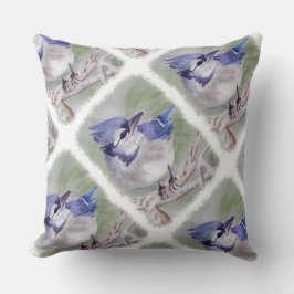 BLUE BIRD OF PARADISE KISSEN