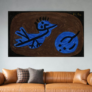 Blue Bird Pumpkin - Paul Klee 1939 Poster