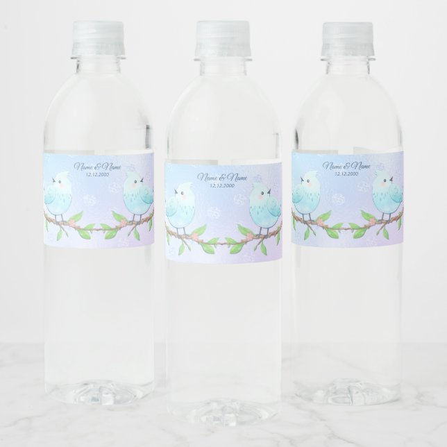 Blue Bird Water Flasche (Flaschen)