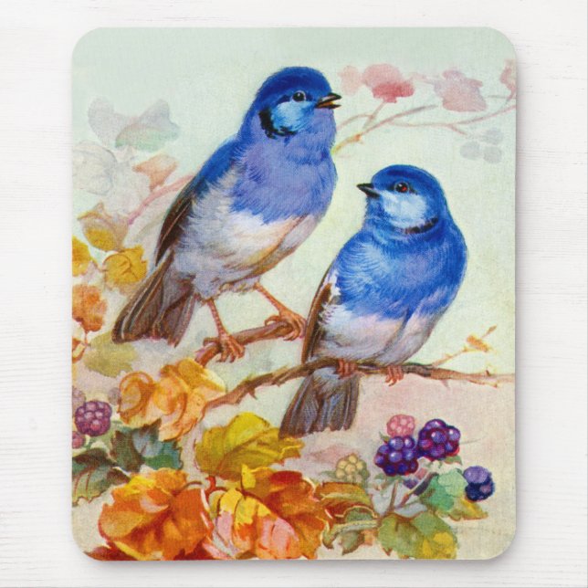 Blue birds mousepad (Vorne)