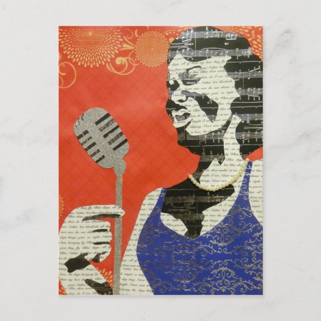 Blue Birds Song Postkarte (Vorderseite)