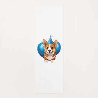 Blue Birthday Puppy Classic T - Shirt (1) Yogamatte