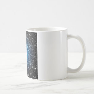 Blue & Black Galaxy Kaffeetasse