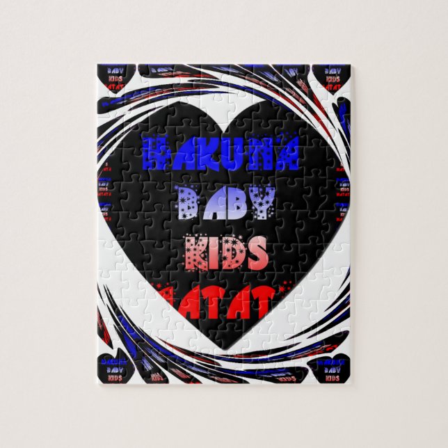 Blue Black Hakuna Matata Baby Kinder Design.pnng (Vertikal)