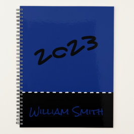 Blue Black Planner Planer